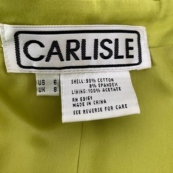 Carlisle cotton/spandex blazer - Picture 6 of 10